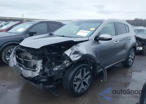 2017 Kia Sportage Sx Turbo из США, поврежденный, VIN KNDPRCA61H7184750